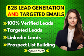 do targeted b2b lead generation and prospect list building for any industry