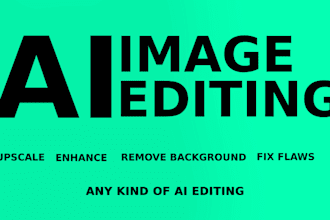 edit, enhance, resize, recolor, photoshop and improve ai images