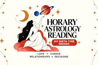 answer one question with a horary astrology reading