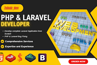 be your php laravel developer