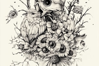 draw your tattoo sketch and design