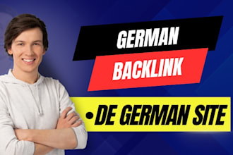 provide german backlinks through high quality german guest posts