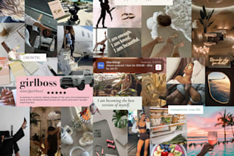 design vision board to reach your goals