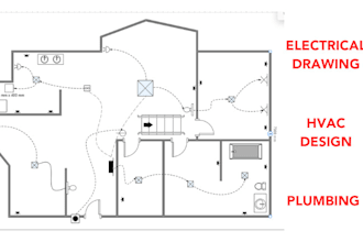 do city permit plan for electrical drawings, plumbing, hvac, mep