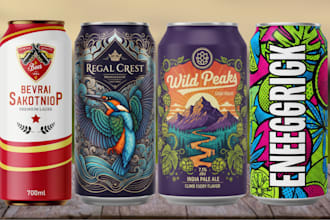 do beer, beverage, drinks, soda, can, energy drink, juice, cocktails label, logo
