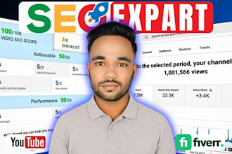 best youtube video SEO expert optimization and channel growth manager