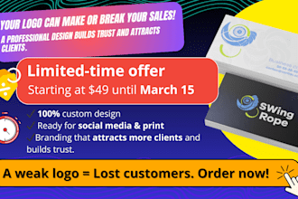 design a strategic logo to grow your business offer ends march 15