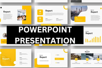 design animated, static business ready powerpoint, pitch decks, video animation