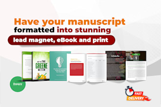design lead magnet, brochure, pdf, ebook and white paper