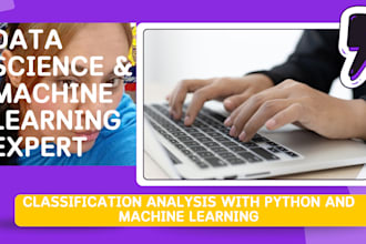 do classification analysis with python and machine learning