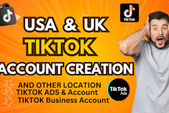create USA tiktok account, USA tiktok account, tiktok business center