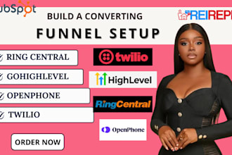setup ringcentral openphone twilio gohighlevel rei reply hubspot crm