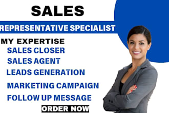 sales representative sales agent sales closer sales lead deal closure sales goal