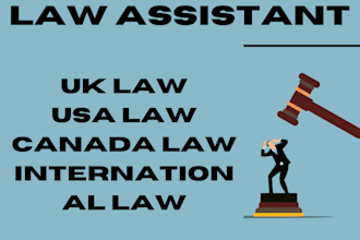 help in UK, USA and canada law