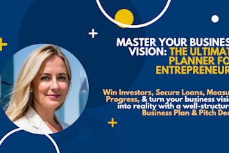 create a complete business plan with 5 year financials