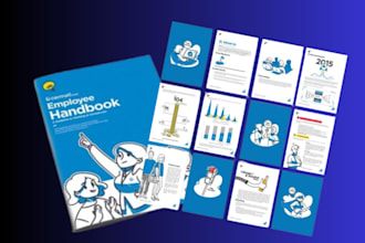 design booklet, instruction manual, user guide for product