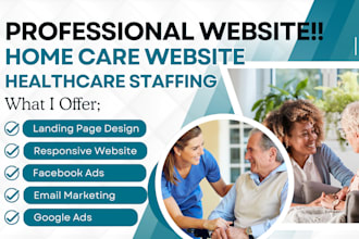 design home care website healthcare staffing home remodeling renovation website