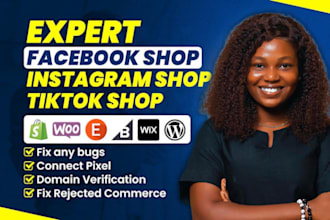 setup tiktok shop, manage tiktok ads, instagram manager, facebook ads manager