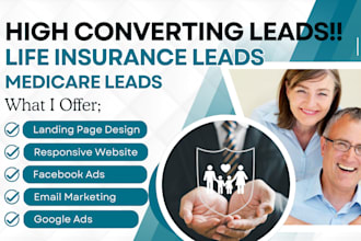 generate medicare life insurance leads, health insurance leads insurance leads
