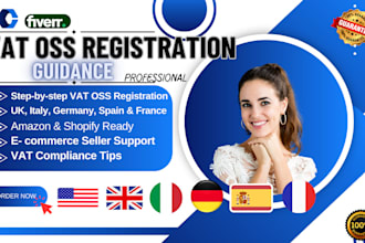 vat registration, vat oss for germany, italy, spain, poland, france