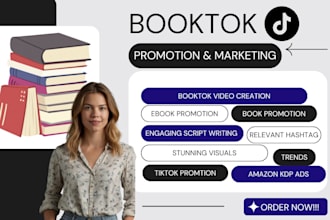 do viral tiktok booktok promotion booktok bookrank kdp ads ebook marketing