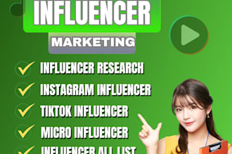 social media instagram tiktok influencer marketing promote business