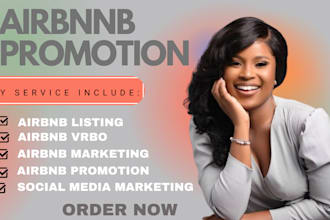 promote airbnb, booking, vrbo listing with viral marketing