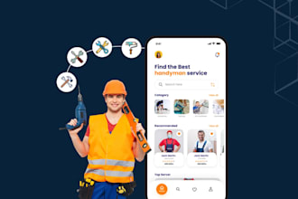 develop handyman app, home repair app, service provider app like task rabbit