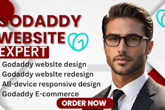 do godaddy website design, godaddy website builder, godaddy website redesign