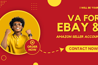 be your VA for your ebay and amazon seller account