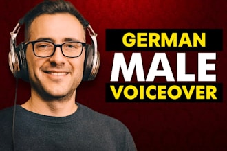 record artificial german voice over