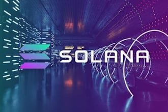 develop crypto wallet app, smart contract, solana, ethereum