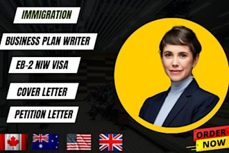 be online lawyer and draft an eb2 niw visa petition or cover letter immigration