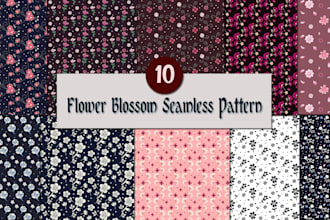 create seamless pattern textie