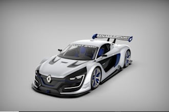 do 3d car render, rc model, futuristic vehicle design, millitary car, blender