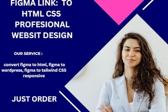 do convert figma to html, figma to wordpress, figma to tailwind CSS responsive