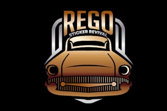 design amazing australian car sticker brand logo
