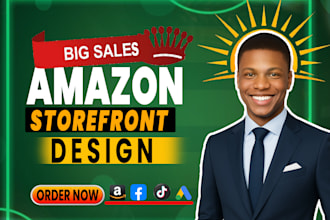 do amazon storefront,amazon storefront design, virtual assistant or amazon store