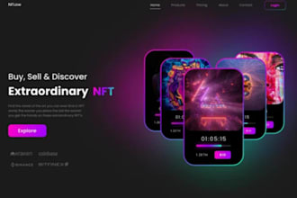 nft smart contract and minting, develop nft marketplace, launchpad,xrp and trons