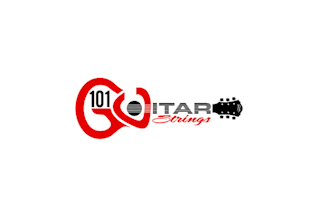make creative music brand guitar strings logo