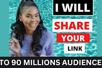 promote and share website link crypto, amazon book to 90m fb, twitter, ig user