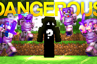 create unlimited minecraft thumbnails for a month