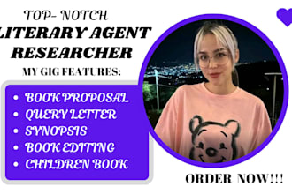 find active agent for movie script, screenplay, fiction book, children book