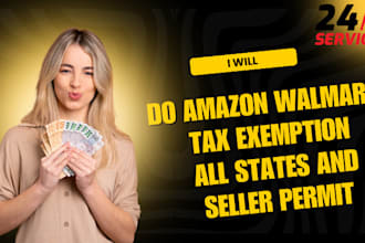 do amazon walmart tax exemption all states and seller permit