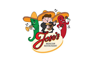make inventive mexican restaurant delicious logo