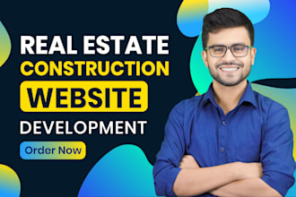 build real estate website, realtor, hvac, roofing and construction website