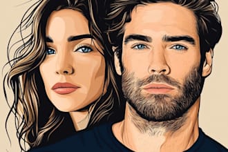 do make a vector portrait artist for you