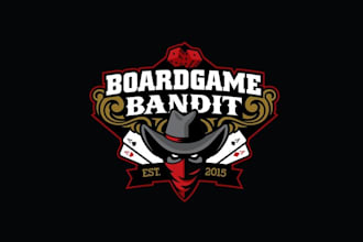 make modern attractive poker trading logo