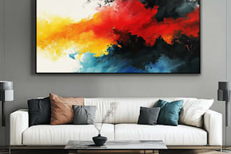paint digital professional abstract art