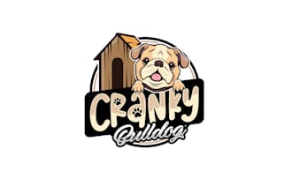 create creative and good looking bulldog logo design